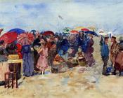 莫里斯巴西加斯特 - A Very Sunny Day, Treport